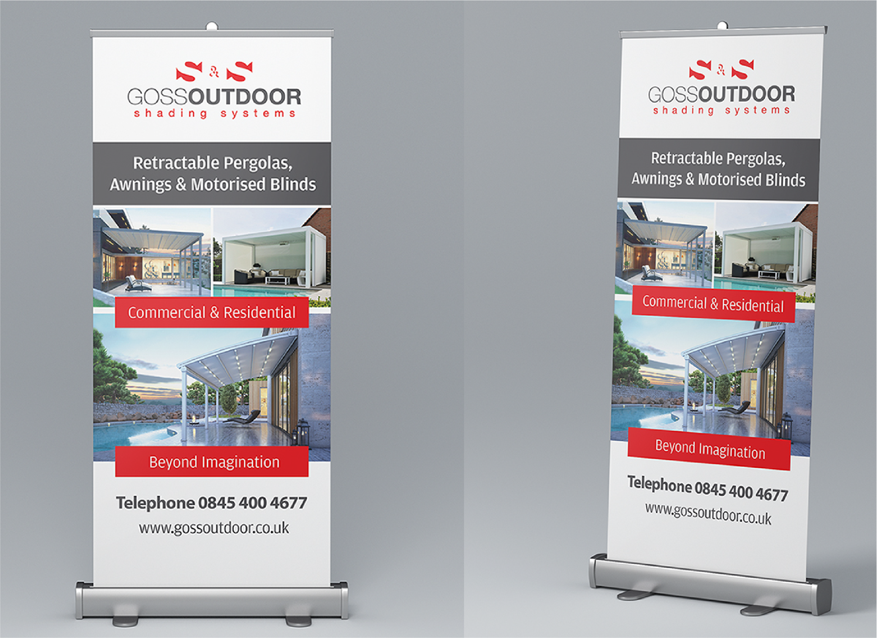Budget Pull Up Roller Banners