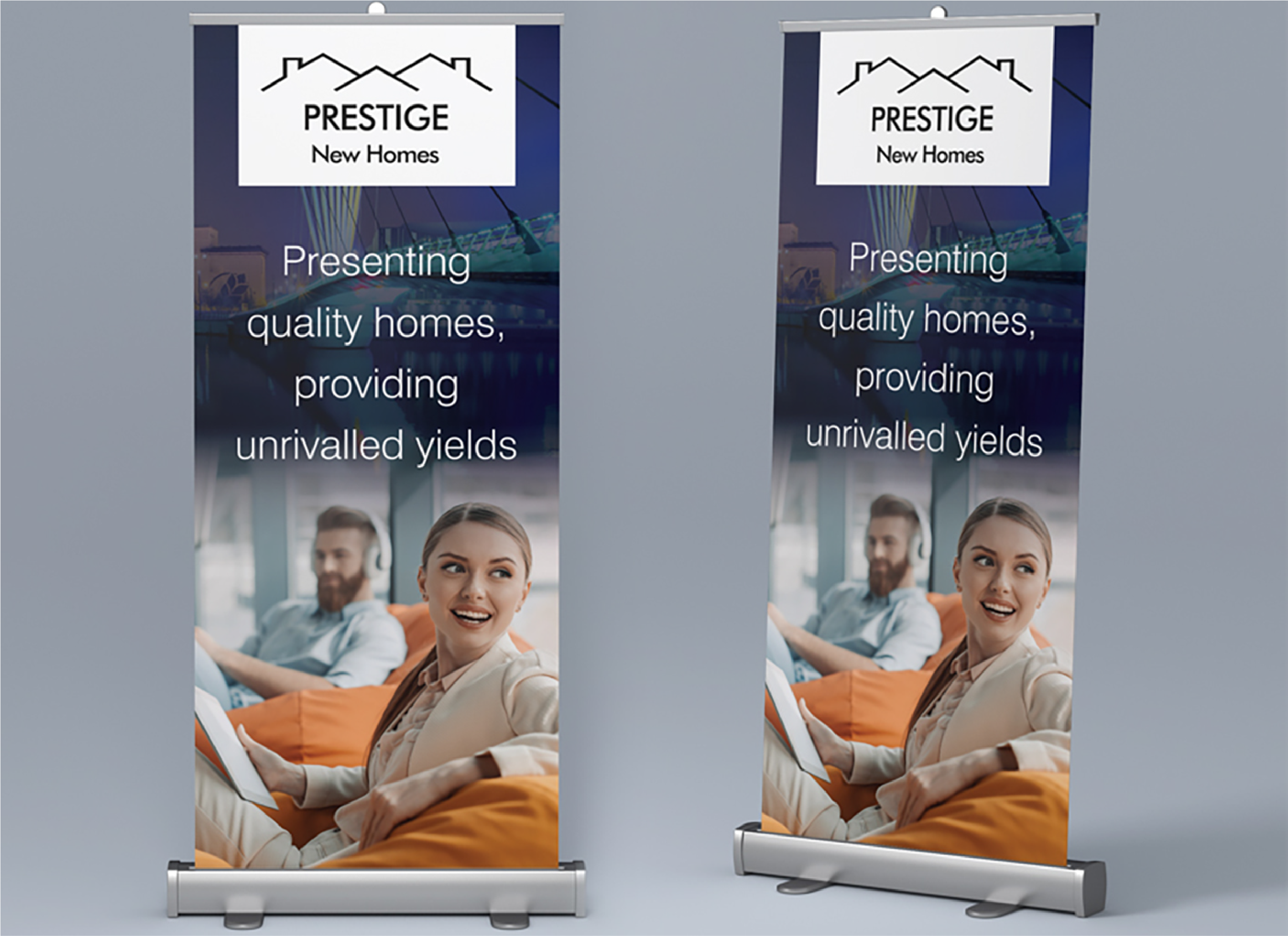 Budget Pull Up Roller Banners