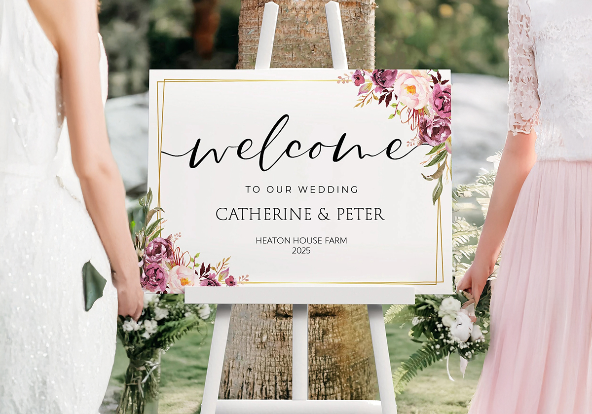 Wedding Welcome Boards